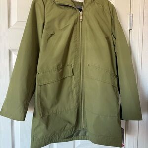 Vince Camuto Olive Rain Utility Jacket
